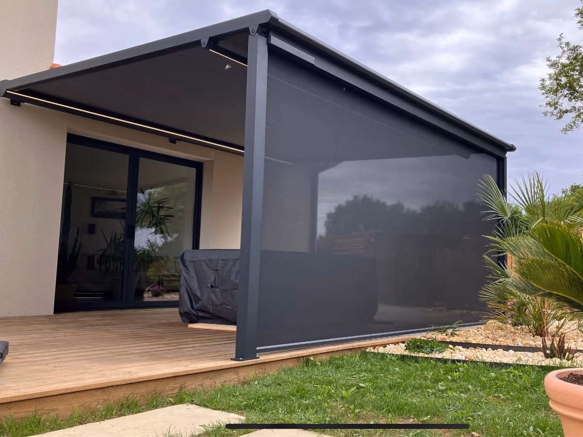 Pergola aluminium BDS Menuiseries