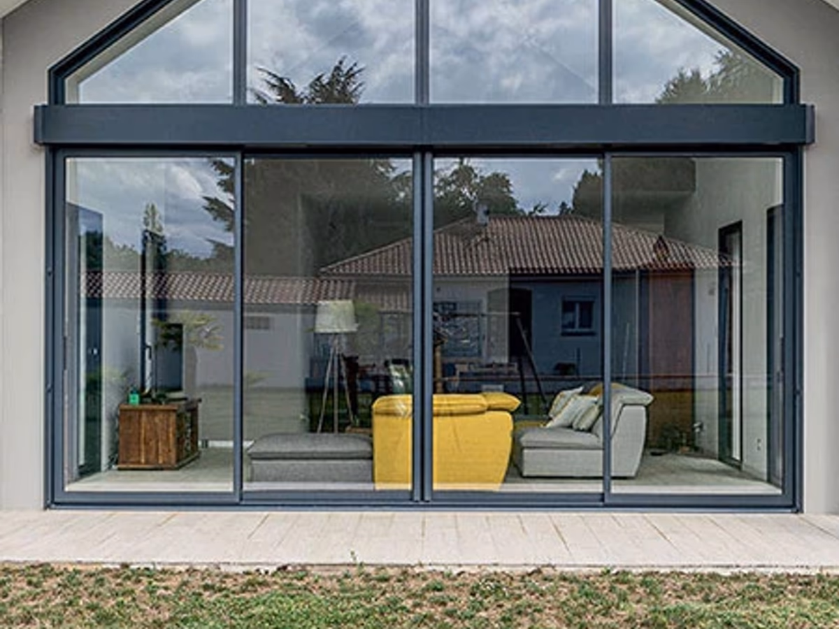Porte-fenetre double vitrage BDS Menuiseries