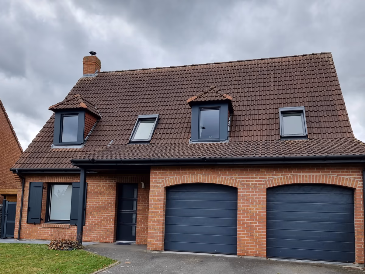 Porte de garage sectionnelle